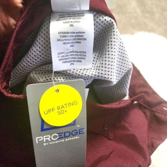 Minnesota Golden Gopher ProEdge Maroon Short Sleeve with UPF 50+ NWT - Picture 4 of 4